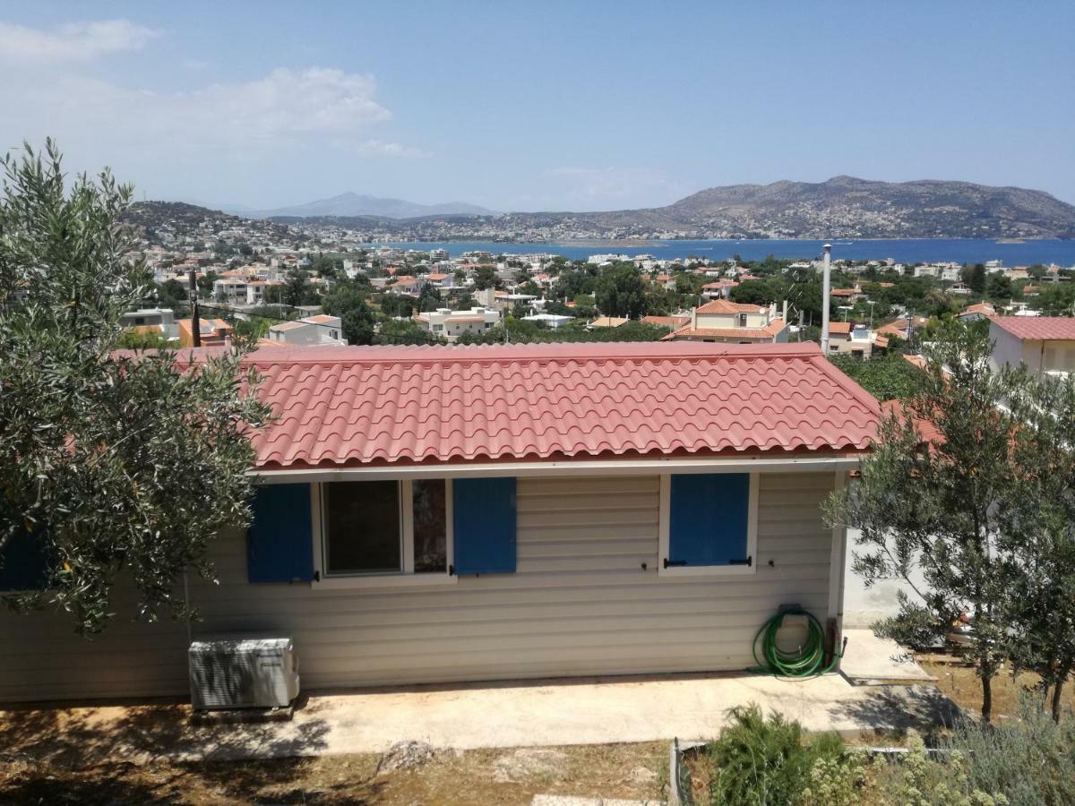Small House Great View In Porto-Rafti Gulf Pórto Ráfti Buitenkant foto